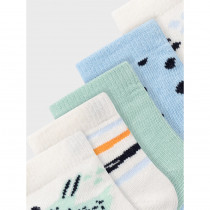 NAME IT 5-Pak Strømper Valle Jet Stream