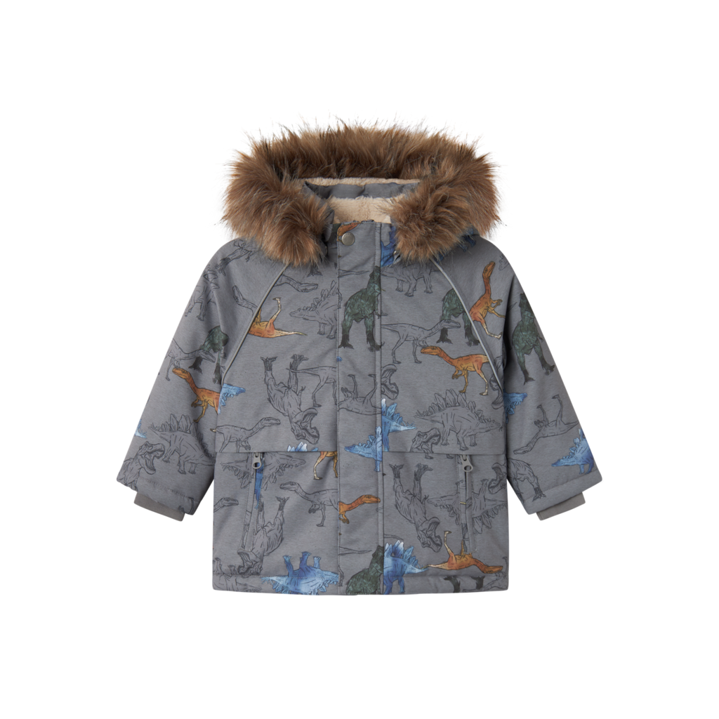 Name It Vinterjakke - Noos - NmmSnow05 - Mockingbird/Dinosaur