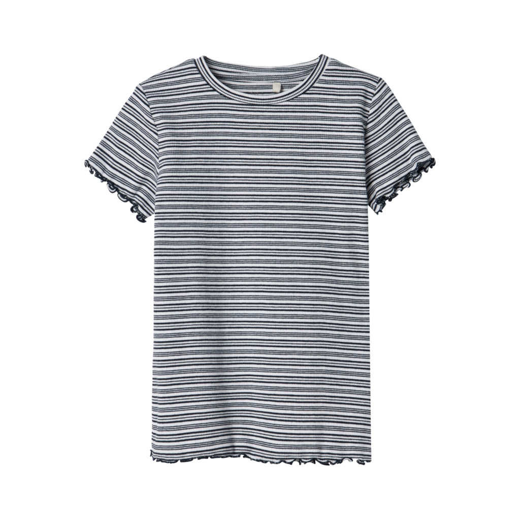 Name It Vemma Rib T-shirt - Dark Sapphire