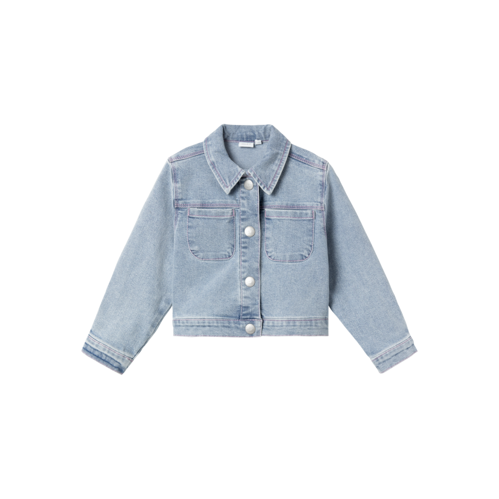 Name It Minna Denim Jakke - Light Blue Denim