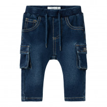 NAME IT Sweat Cargo Jeans Ben Dark Blue Denim