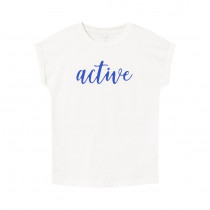 NAME IT Sporty T-shirt Orita White Alyssum