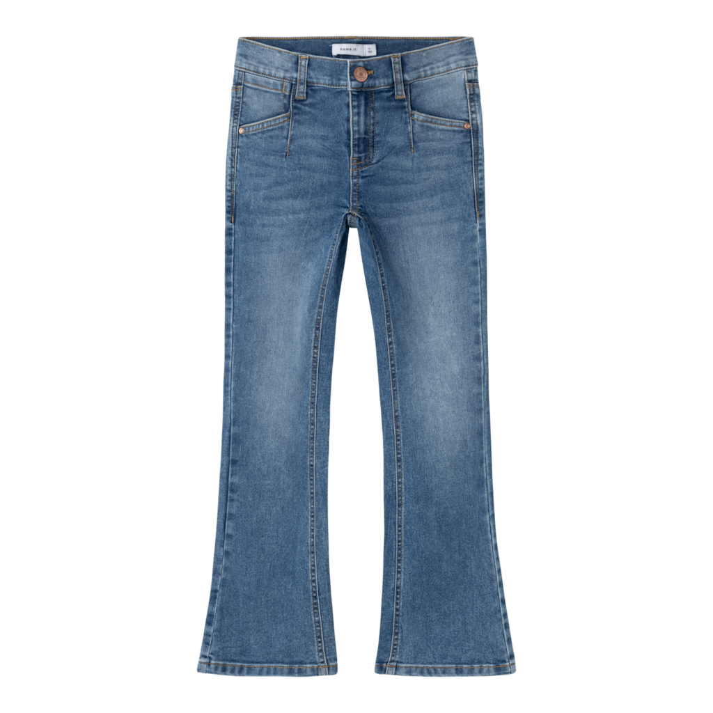 NAME IT Bootcut Jeans Polly Medium Blue Denim