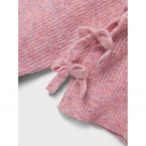 NAME IT Kort Striktrøje Linnea Pastel Lavender