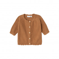 NAME IT Strik Cardigan Karoline Almond