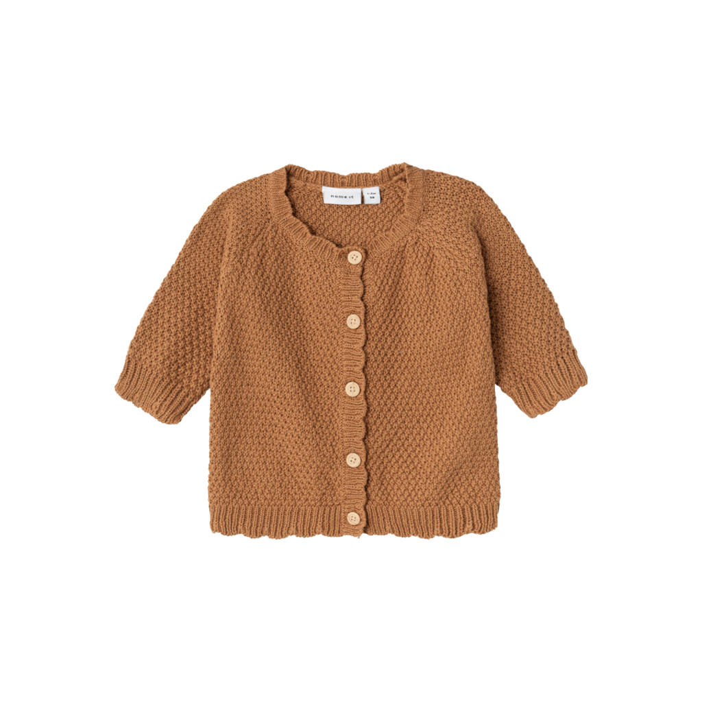 Name It Karoline Strik Cardigan - Almond