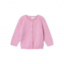 NAME IT Strik Cardigan Karoline Pastel Lavender