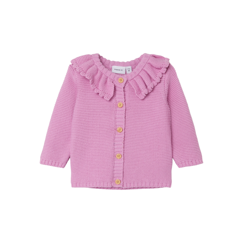 Name It Lianne Strik Cardigan - Pastel Lavender