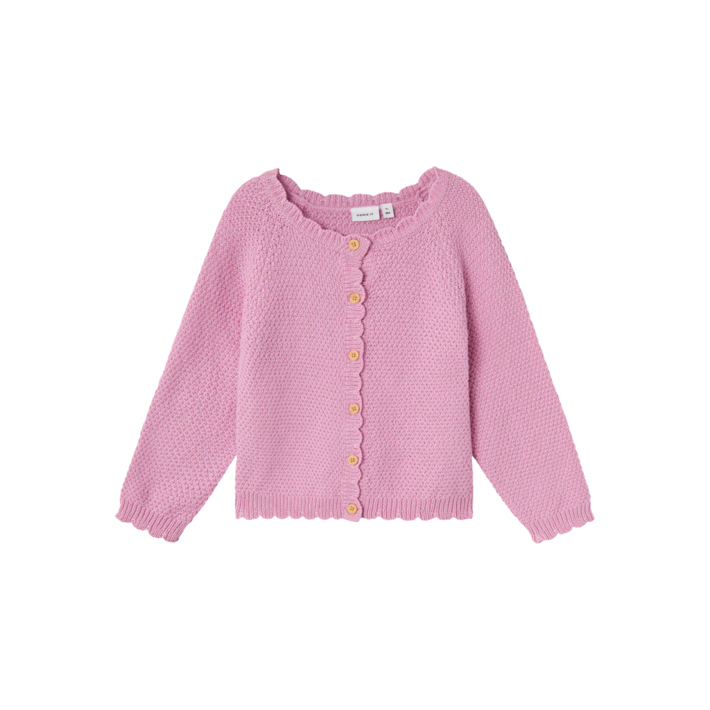 Name It Karoline Strik Cardigan - Pastel Lavender