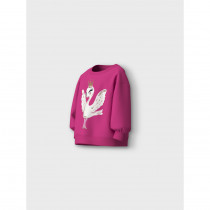  NAME IT Boxy Sweatshirt Valona Raspberry Rose