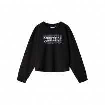 NAME IT Kort Sweatshirt Vanita Black