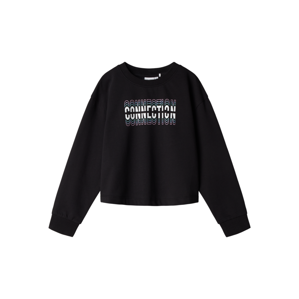 Name It Vanita Kort Sweatshirt - Black