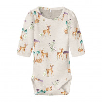 NAME IT Langærmet Body Kusia Peyote Melange