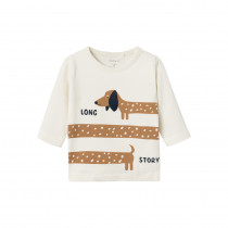 NAME IT Langærmet Bluse Kanon Jet Stream