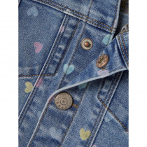 NAME IT Denim Vest Rosa Medium Blue Denim