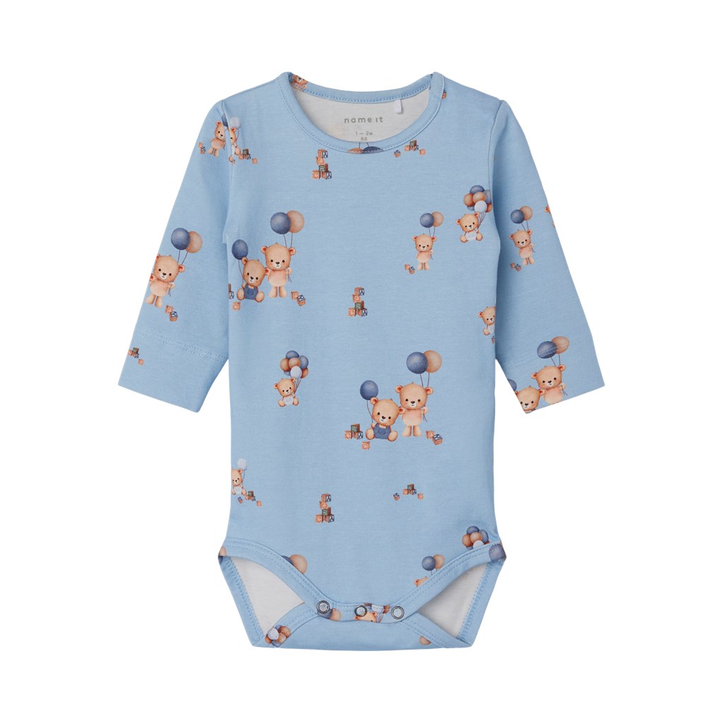 NAME IT Bamse Body Raktor Chambray Blue