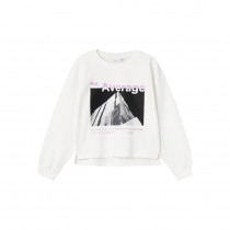 NAME IT Kort Sweatshirt Kaliss Jet Stream