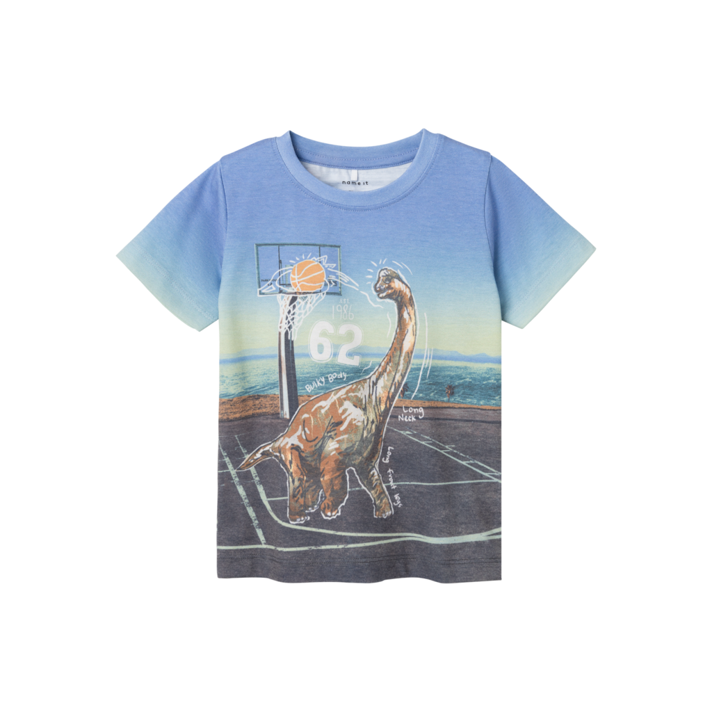 Name It Blueprint Dino T-shirt - Str. 1.5y 86cm