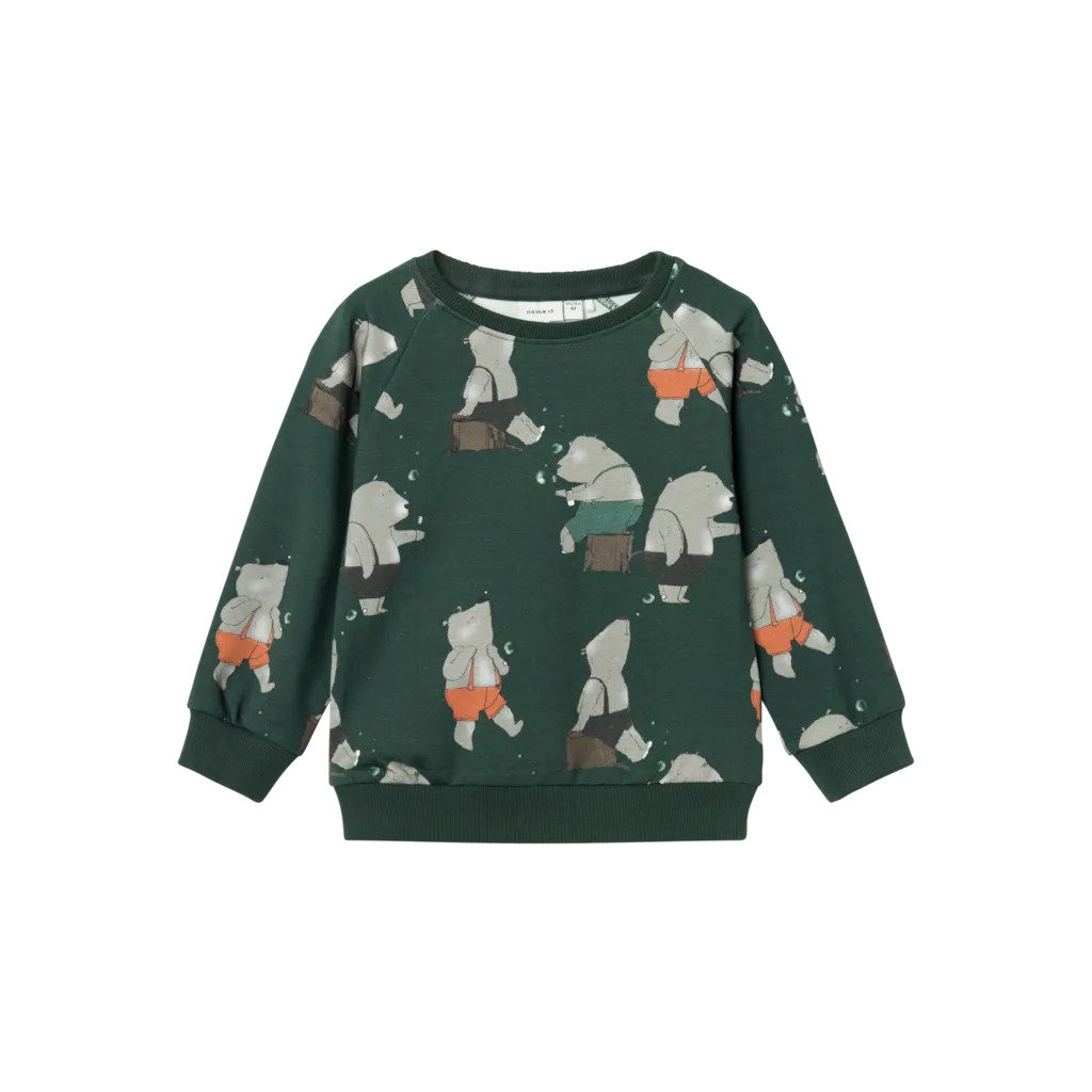 NAME IT Sweatshirt Larsen Pine Grove