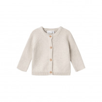 NAME IT Strik Cardigan Osalle Peyote Melange