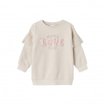 NAME IT Boxy Sweat Tunica Lissy Peyote Melange