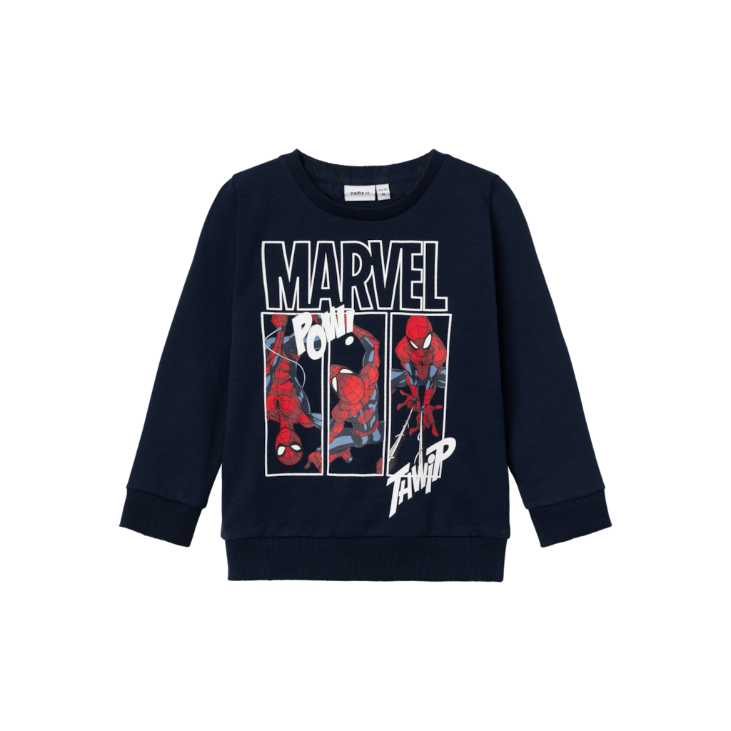 NAME IT Spiderman Sweatshirt Jessie Dark Sapphire