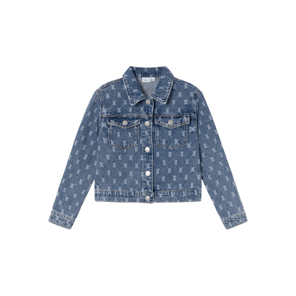 Name It Phine Denim Jakke - Dark Blue Denim