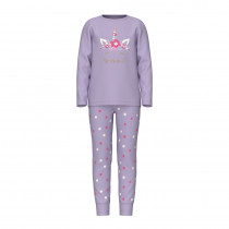 NAME IT Natsæt Enhjørning Pastel Lilac