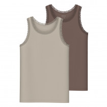 NAME IT 2-Pak BlondeTanktops Peyote
