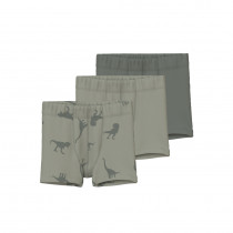 NAME IT 3-Pak Boxershorts Dino Agave Green