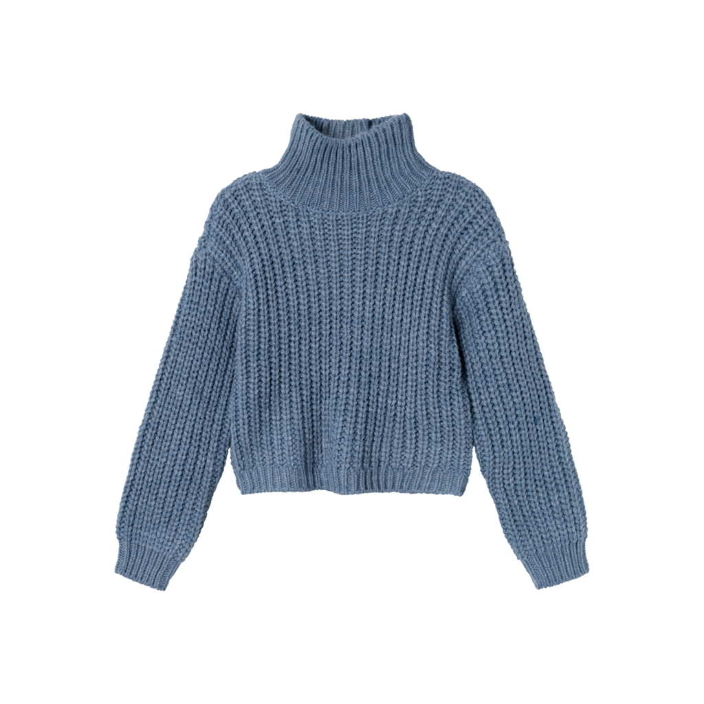 NAME IT Kort Striktrøje Osally Wild Wind billede