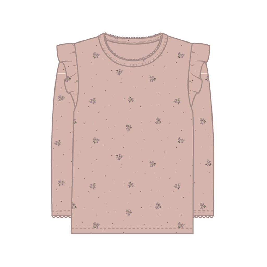 NAME IT Flæse Bluse Belinea Rose Smoke