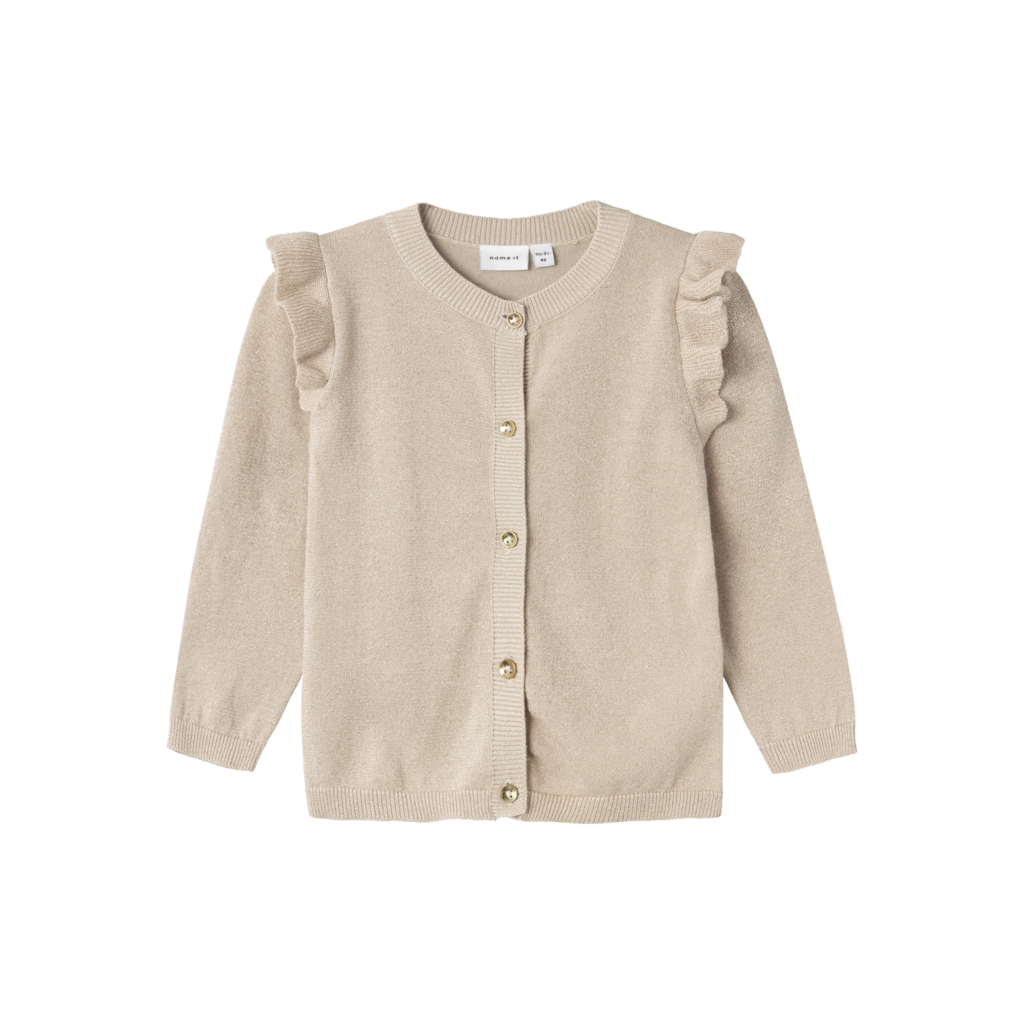 NAME IT Glimmer Cardigan Abinne Peyote