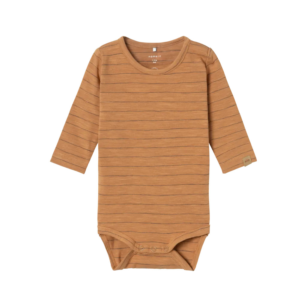 Name It Okkel Langærmet Body - Almond