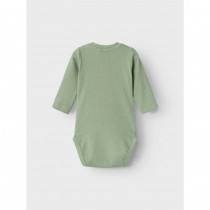 NAME IT Langærmet Rib Body Norro Lily Pad