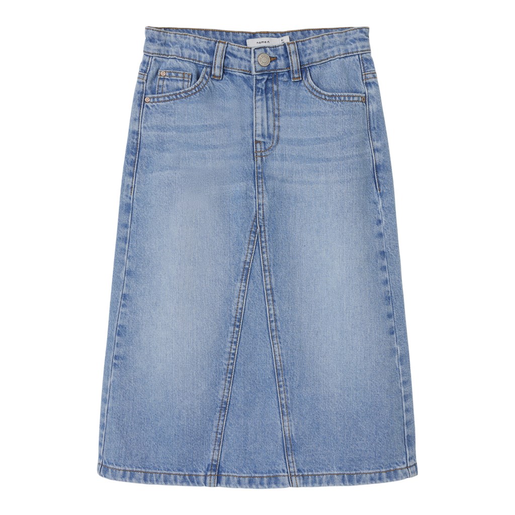 NAME IT Denim Nederdel Louise Medium Blue Denim