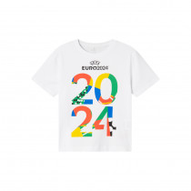NAME IT UEFA Euro 2024 T-Shirt Mica Bright White