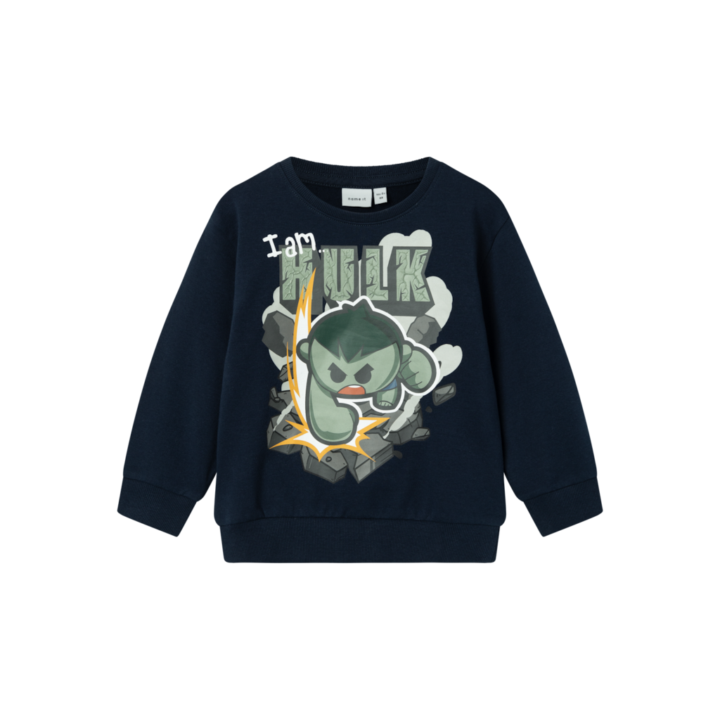 Name It Dark Sapphire Marvel Sweatshirt - Str. 2y 92cm