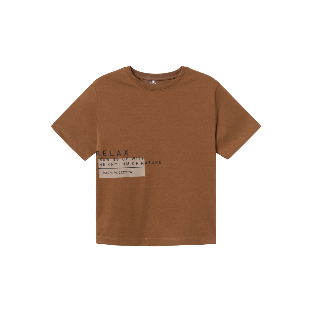NAME IT T-Shirt Nosune Pecan Pie