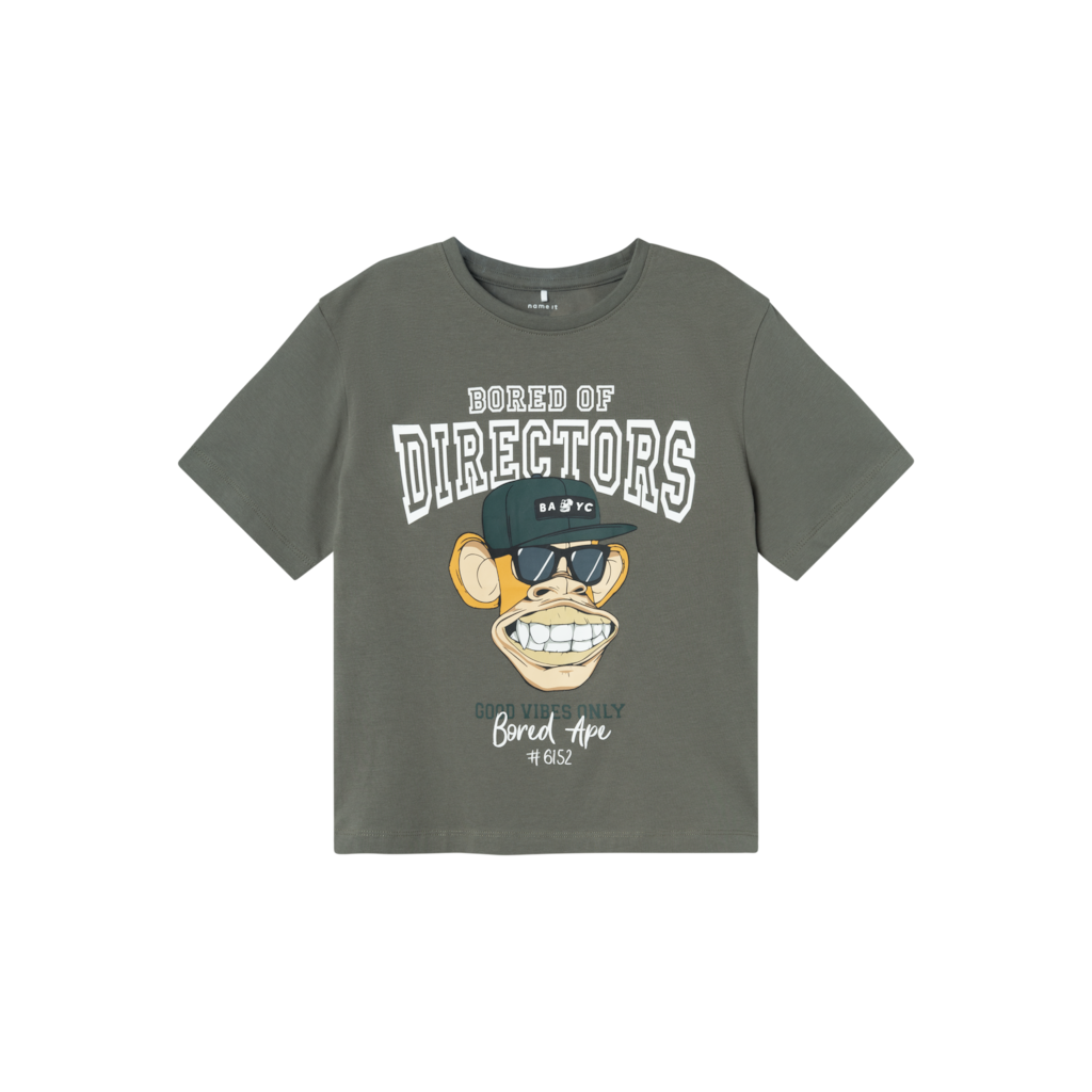 NAME IT T-Shirt Aros Tea Leaf billede