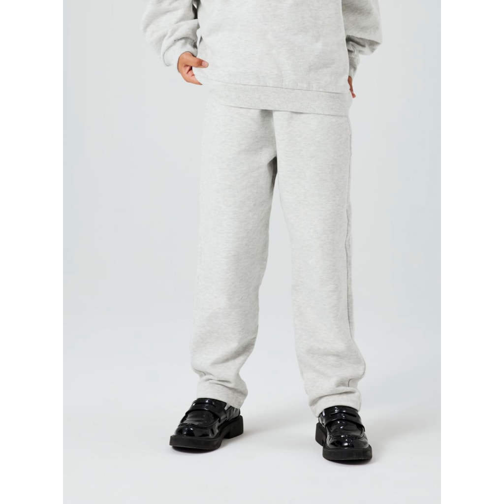 NAME IT Nakonni Sweatpants Light Grey Melange billede