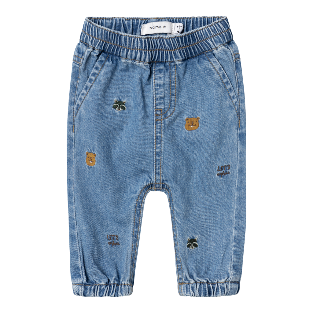 NAME IT Baggy Jeans Ben Medium Blue Denim