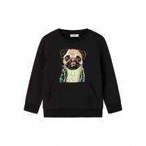 NAME IT Sweatshirt Vugo Black