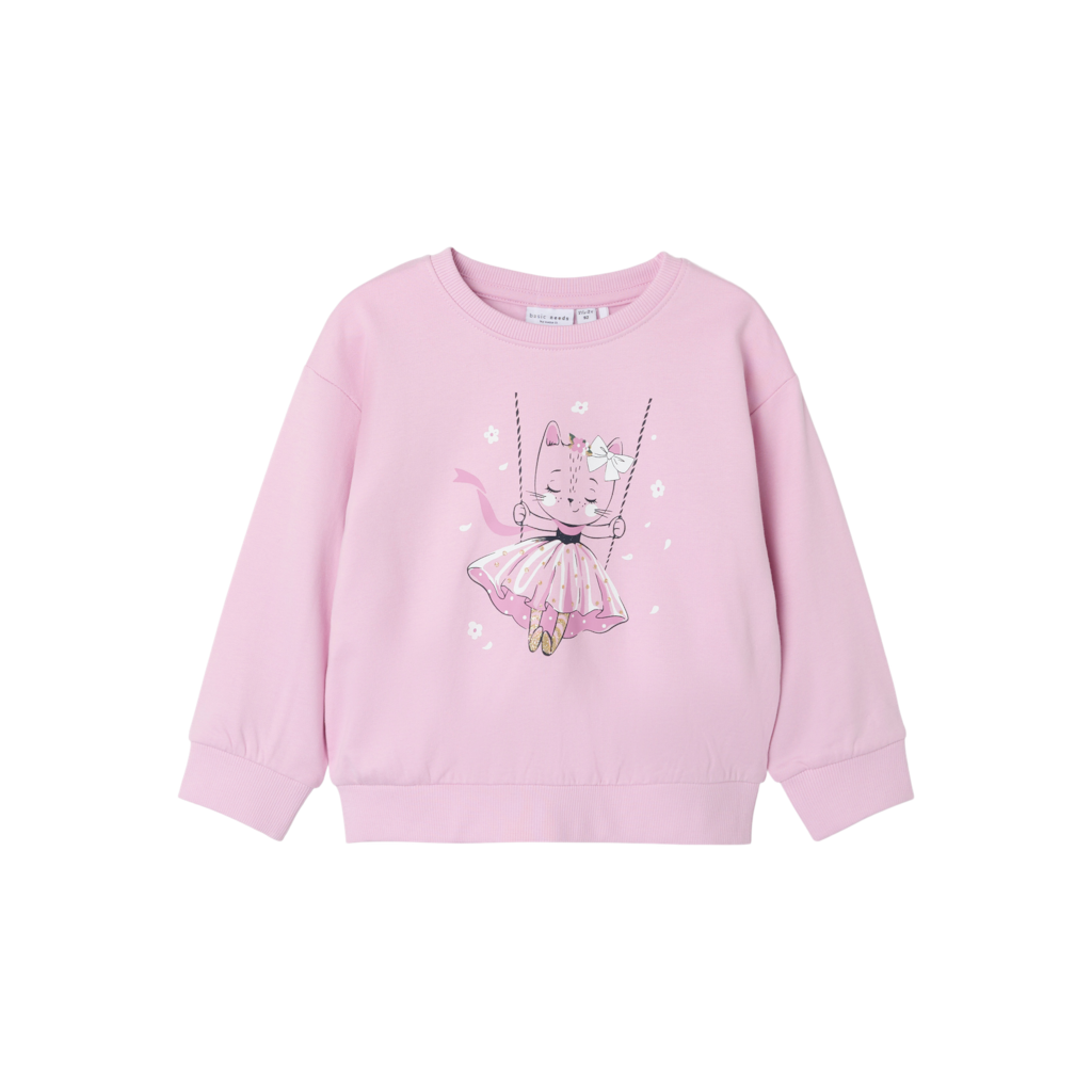 Name Sweatee Shirt Viloui Corsage Cat