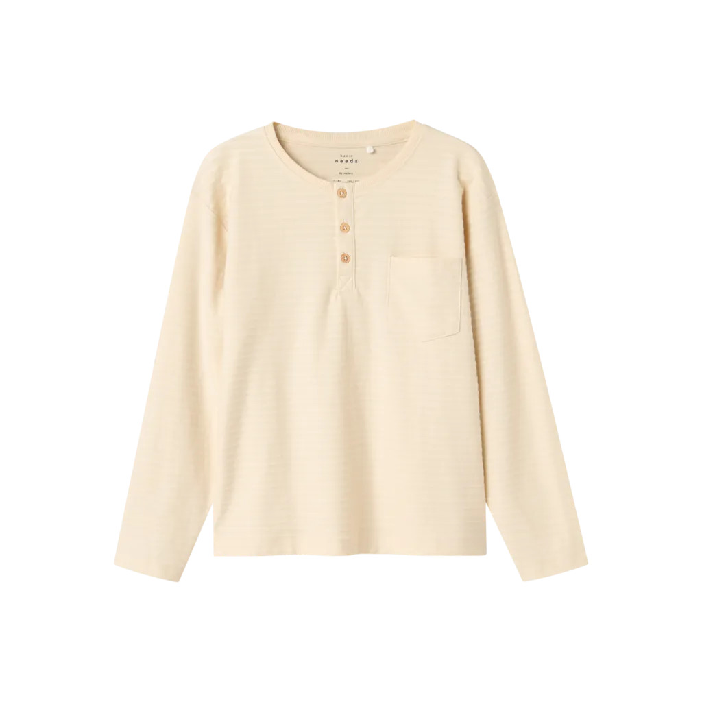 NAME IT Langærmet Bluse Vitus Summer Sand