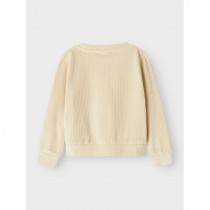 NAME IT Velour Bluse Veloa Summer Sand