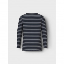 NAME IT Rib Bluse Vemma Glimmer Dark Sapphire