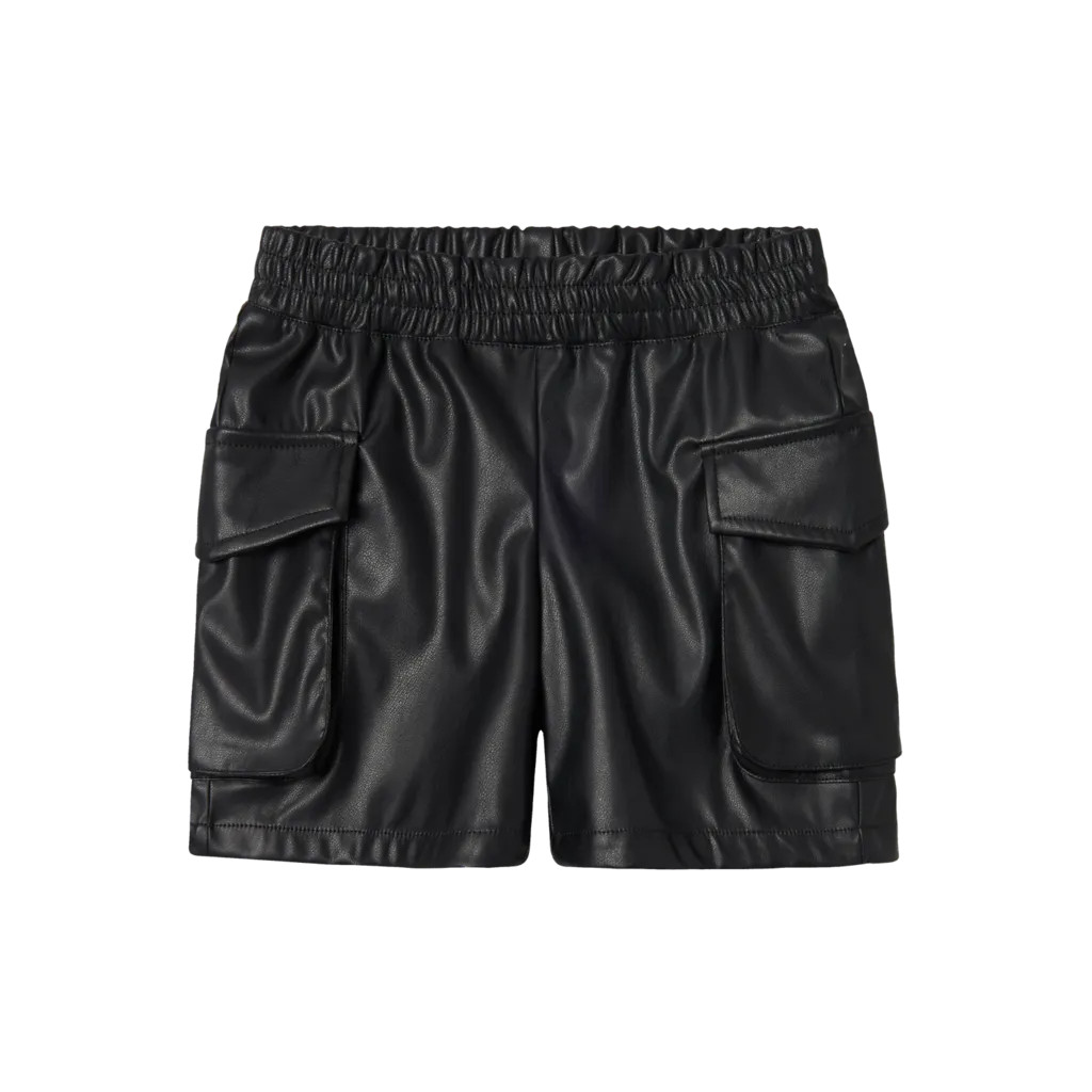 Name It Sianina Cargo Shorts - Black