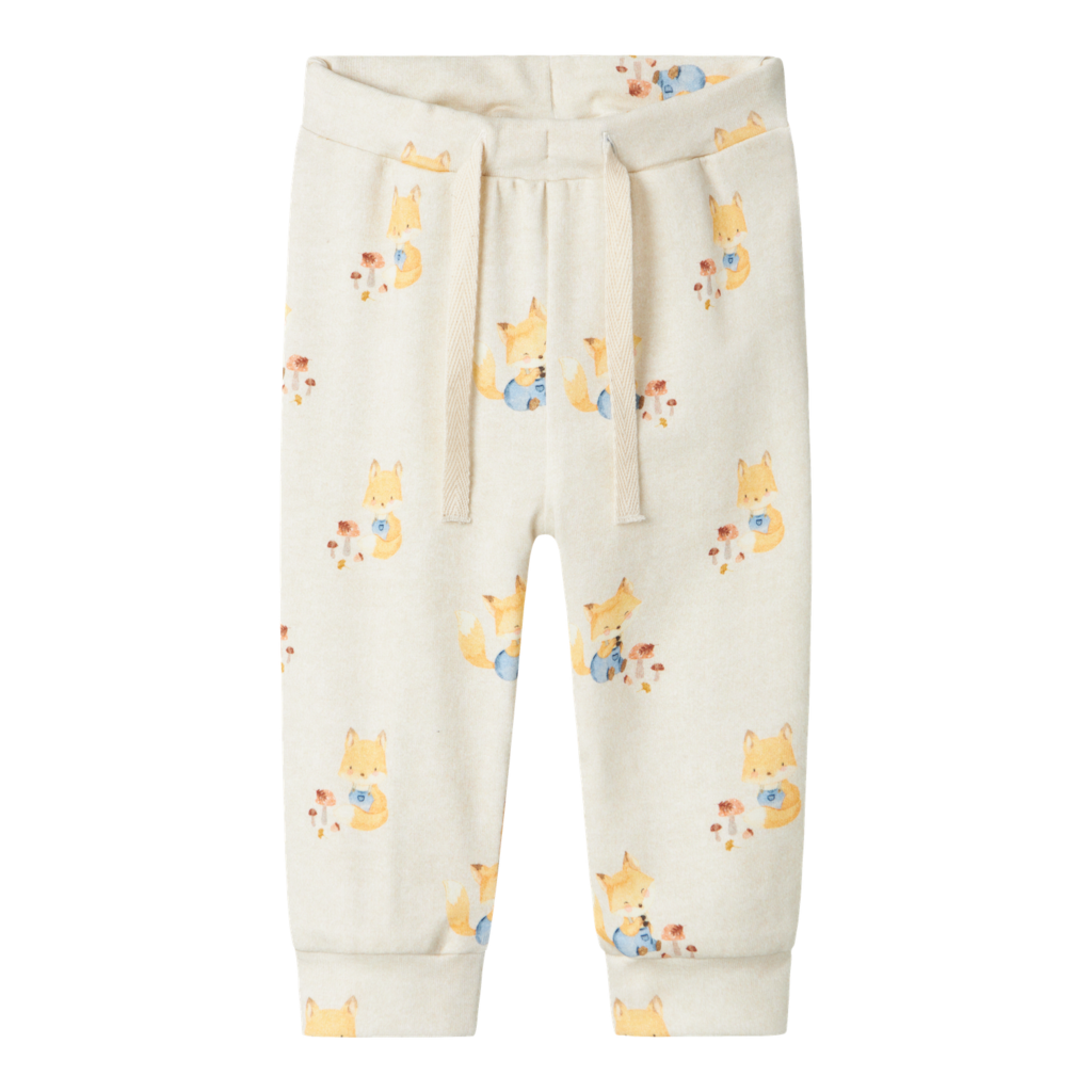 NAME IT Baby Bukser Lox Peyote Melange billede
