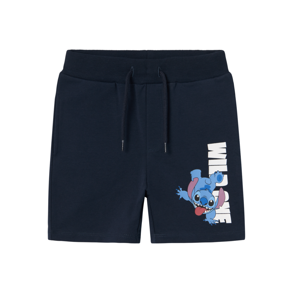 Name It Dark Sapphire Stitch Sweatshorts - Str. 1.5y 86cm